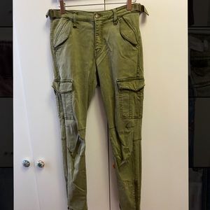 Army green pants